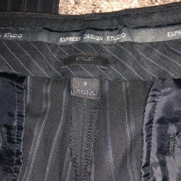 Express Design Studio Boot cur Editor pants size 8 - Picture 2 of 3